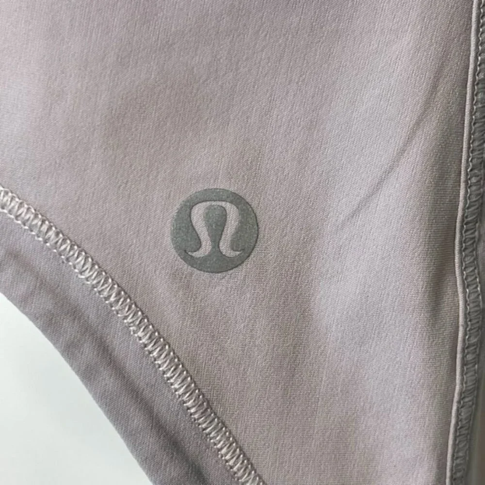 Lululemon Sculpt Tank Top Mauve Gray Mesh Back Ventilated Running Yoga Size 6 - Picture 7 of 8